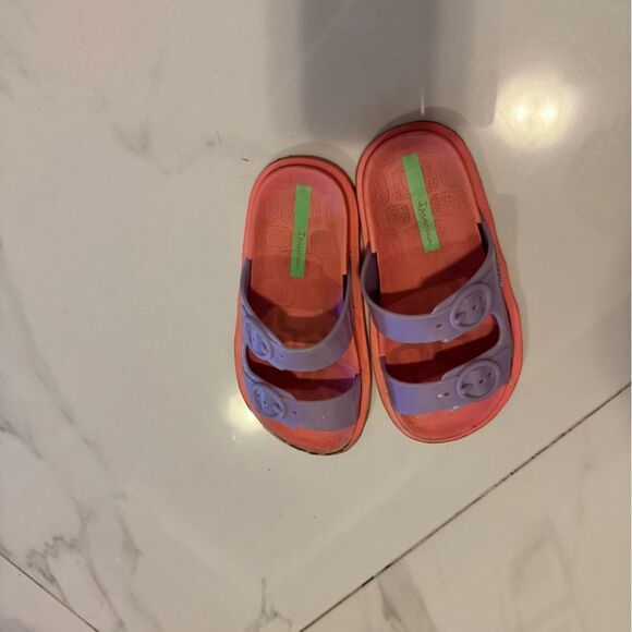 Playful Purple and Pink Kids' Sandals #23 - Picture 2 of 4
